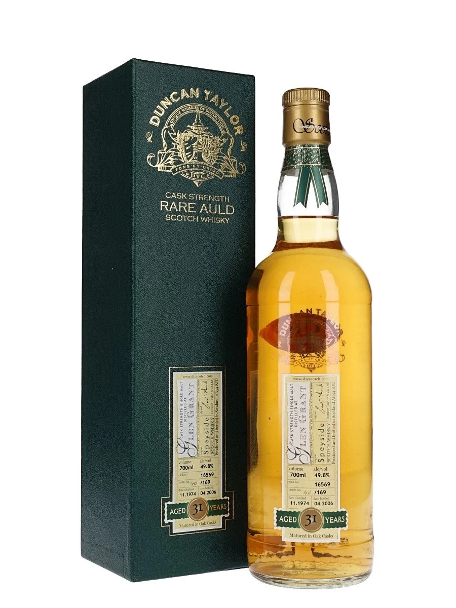 Glen Grant 1974 31 Year Old Duncan Taylor Speyside Single Malt Scotch Whisky | 700ML - Whiskey