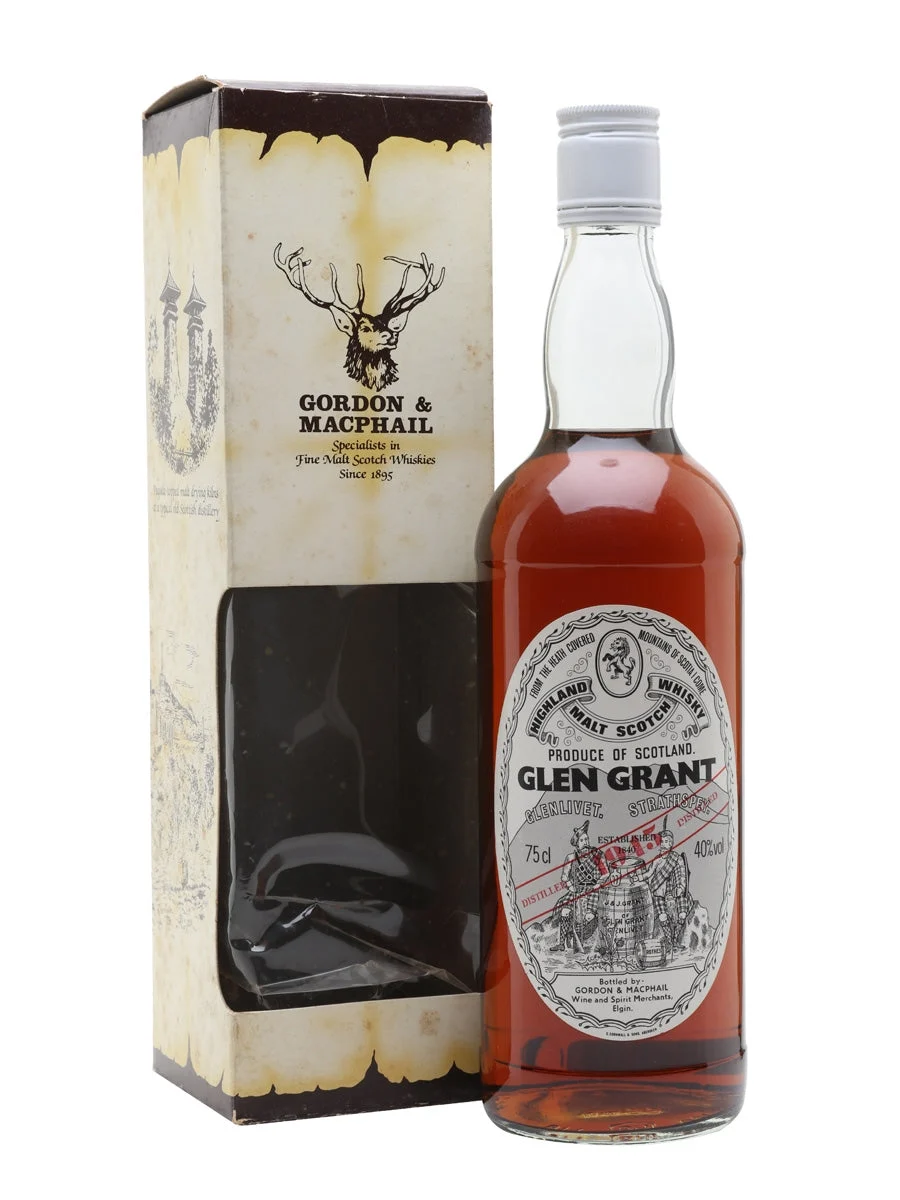 Glen Grant 1945 Bot.1980s Gordon & Macphail Speyside Single Malt Scotch Whisky - Whiskey