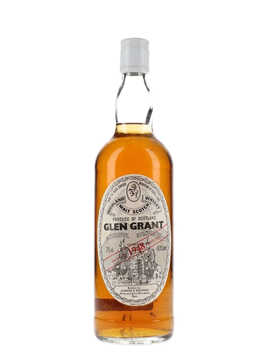 Glen Grant 1948 Bot.1980s Gordon & Macphail Speyside Single Malt Scotch Whisky - Whiskey