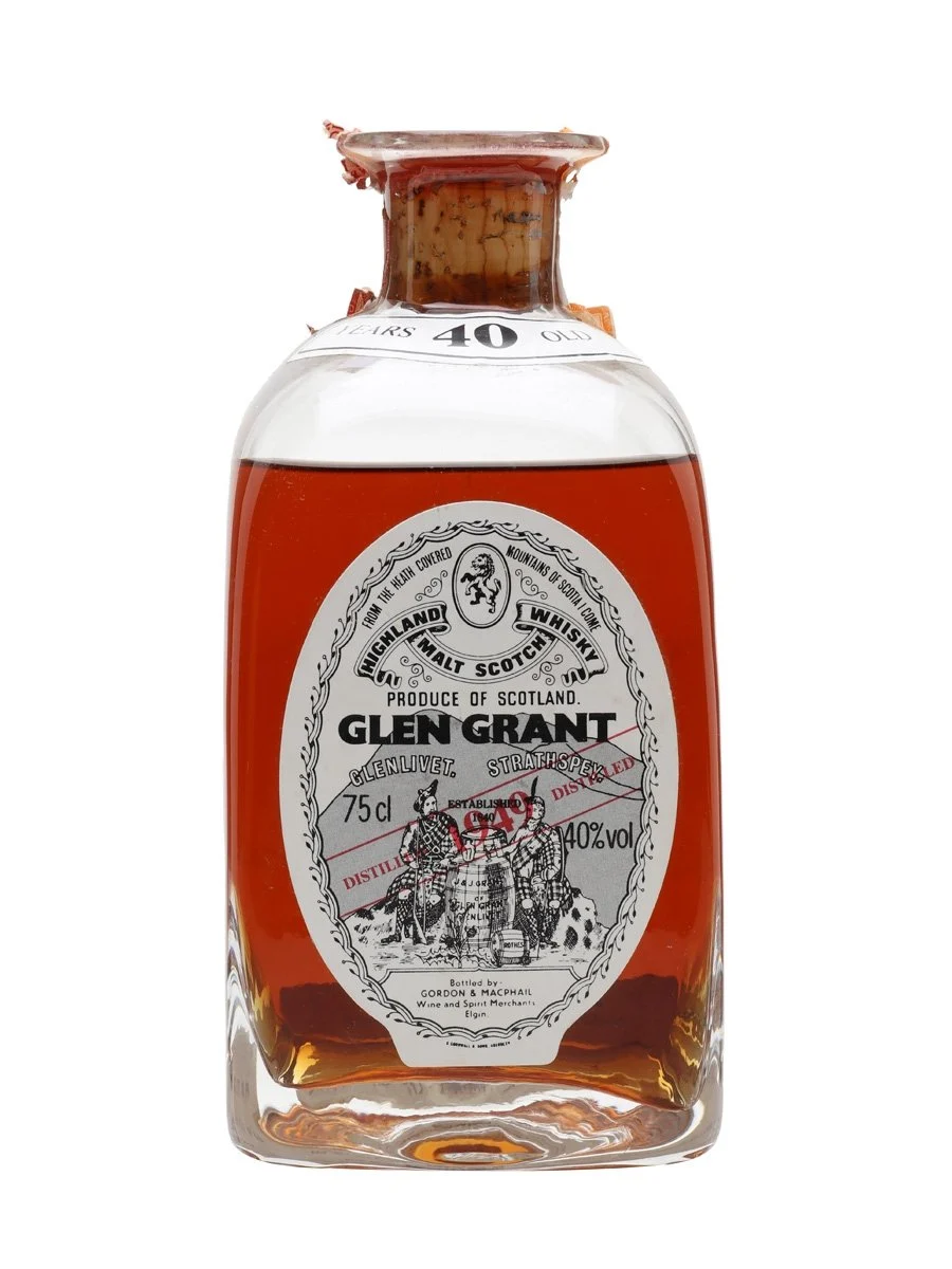 Glen Grant 1949 40 Year Old Gordon & Macphail Speyside Single Malt Scotch Whisky - Whiskey
