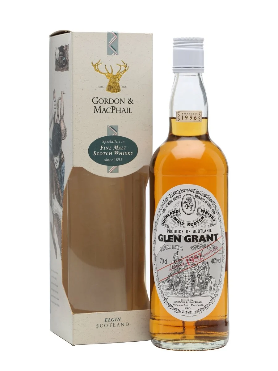 Glen Grant 1952 Bot.1996 Gordon & MacPhail Speyside Single Malt Scotch Whisky | 700ML - Whiskey