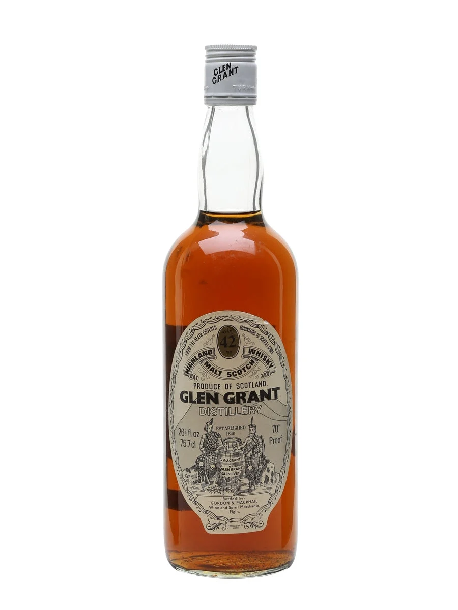 Glen Grant 42 Year Old Bot.1970s Gordon & Macphail Speyside Single Malt Scotch Whisky | 757ML - Whiskey