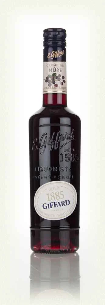 Licor francés Giffard Crème De Mûre | 500ML - Liqueur