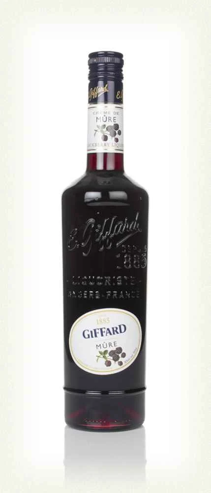 Licor francés Giffard Crème de Mure de moras | 700ML - Liqueur