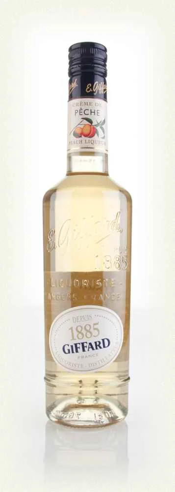 Licor francés Giffard Crème de Pêche | 500ML - Liqueur