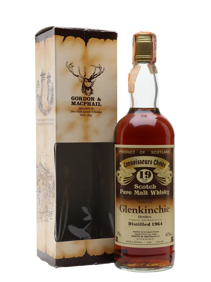 Glenkinchie 1964 19 Year Old Connoisseurs Choice Lowland Single Malt Scotch Whisky - Whiskey