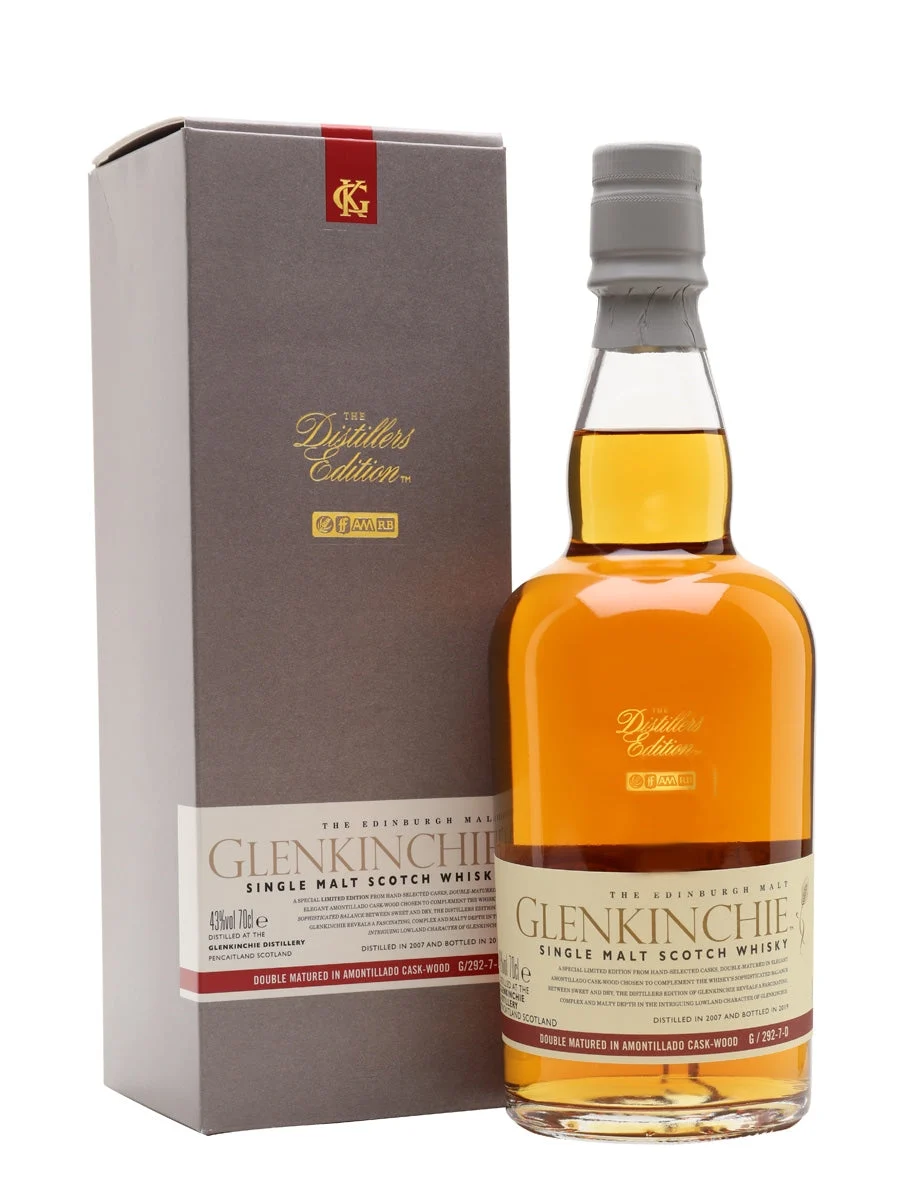 Glenkinchie 2007 Distillers Edition Lowland Single Malt Scotch Whisky | 700ML - Whiskey