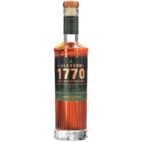 Glasgow 1770 Peated Rich & Smoky Scotch Whisky | 500ML - Whiskey
