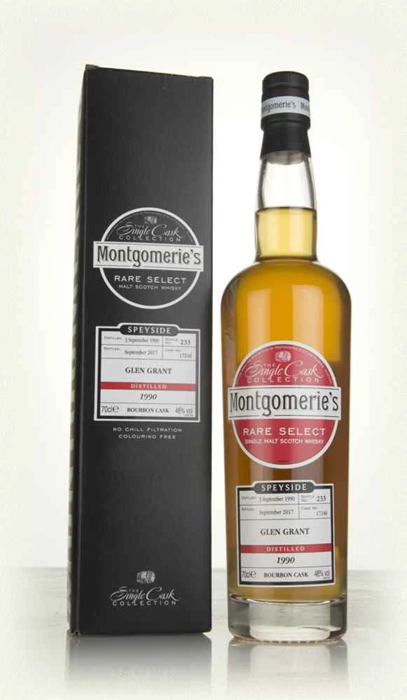 Glen Grant 1990 (cask 17246) (bottled 2017) - Rare Select (Montgomerie's) Scotch Whisky | 700ML