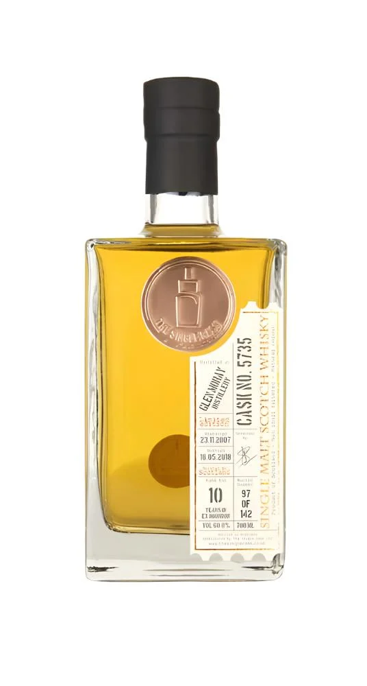 Glen Moray 10 Year Old 2007 (cask 5735) - The Single Cask Scotch Whisky | 700ML