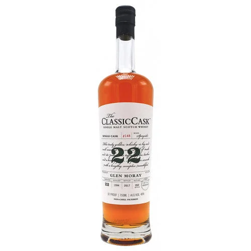 Glen Moray 22 años Classic Cask 1994 Whisky escocés de pura malta