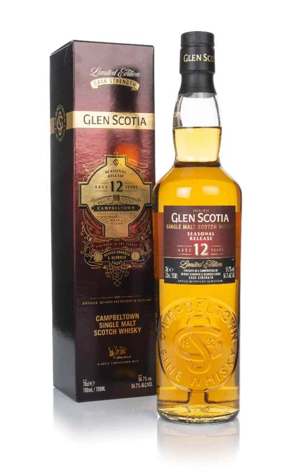 Whisky de lanzamiento de temporada Glen Scotia de 12 años | 700ML