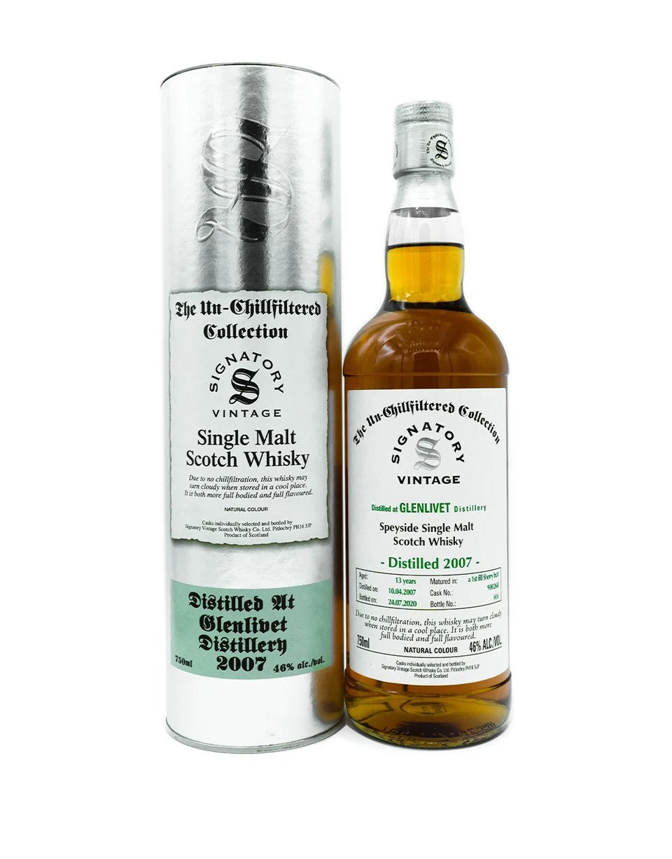 Signatory Single Cask Glenlivet 13 Year Old (Cask #900268) Single Malt Scotch Whisky - Whiskey