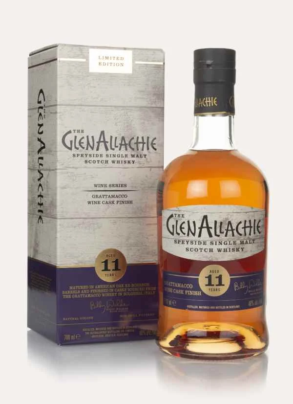 GlenAllachie 11 Year Old Grattamacco Cask Finish Scotch Whisky | 700ML - Whiskey