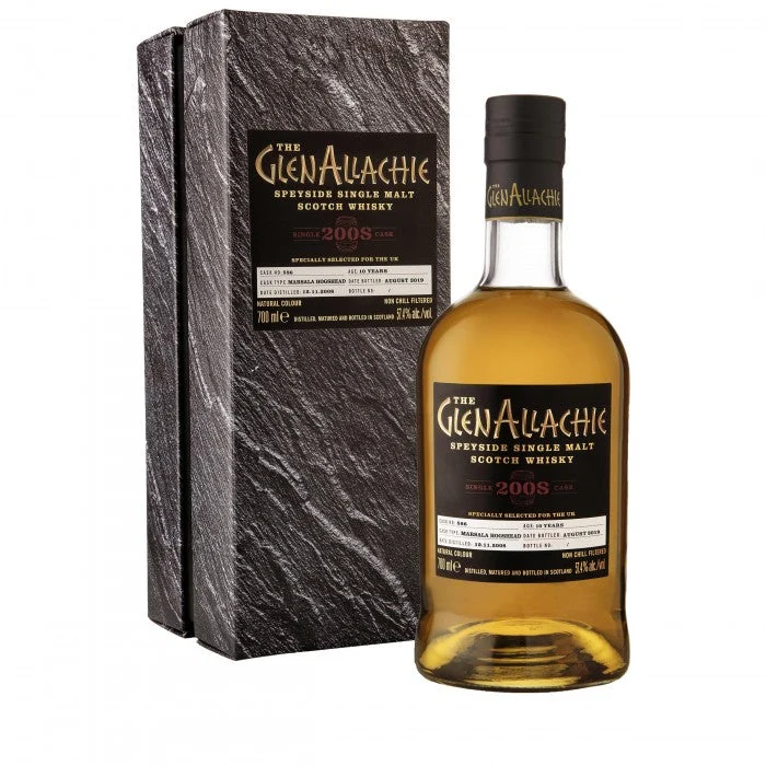 GlenAllachie 2008 #586 10 Year Old Single Malt Scotch Whisky - Whiskey