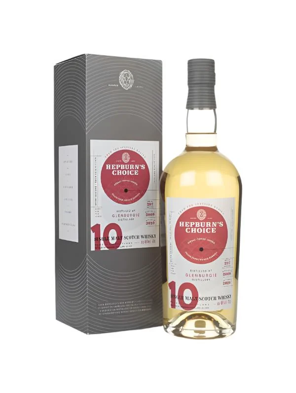 Glenburgie 10 Year Old 2009 - Hepburn's Choice (Langside) Scotch Whisky | 700ML