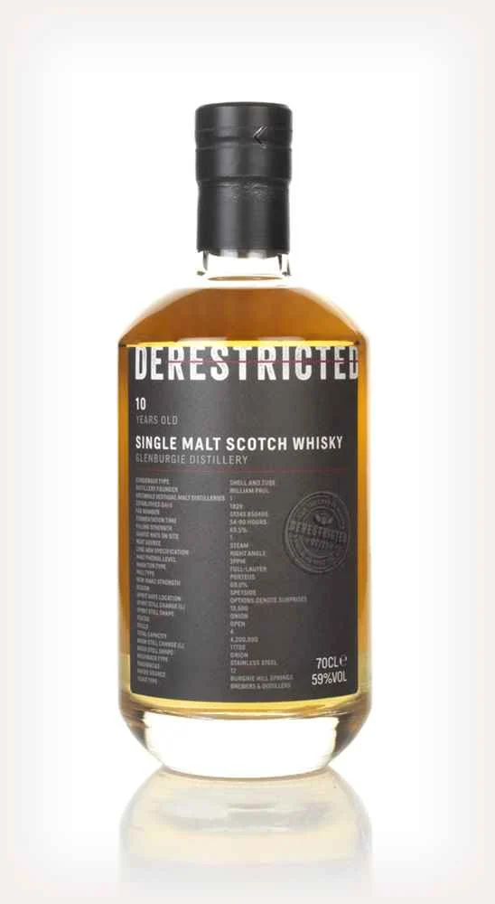 Glenburgie 10 Year Old - Derestricted Scotch Whisky | 700ML