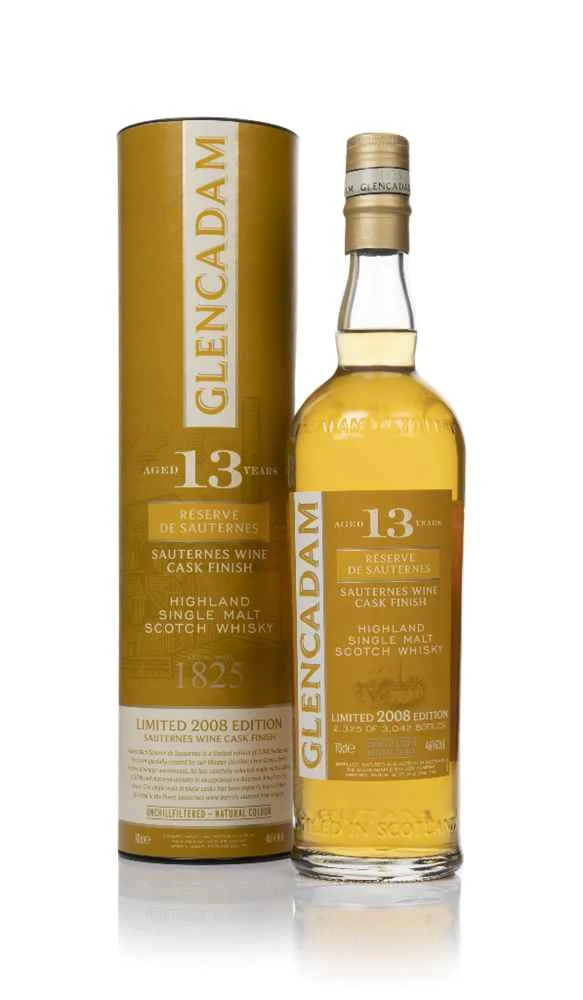 Glencadam 13 Year Old 2008 Réserve de Sauternes Scotch Whisky | 700ML - Whiskey
