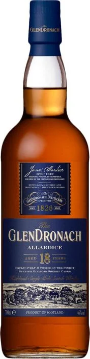 GlenDronach Scotch Single Malt 18 Year Allardice - Whiskey