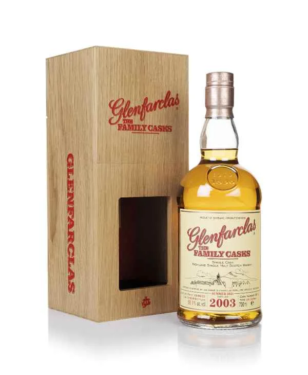 Glenfarclas 2003 (cask 1964) Family Cask Verano 2021 Lanzamiento Whisky escocés | 700ML - Whiskey