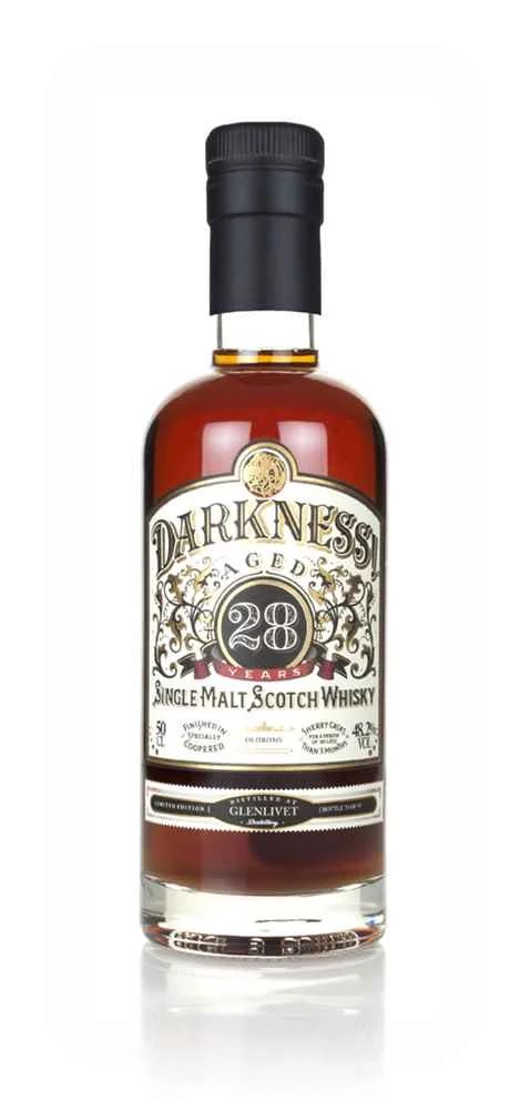 Glenlivet 28 Year Old Oloroso Cask Finish (Darkness) Whisky | 500ML - Whiskey