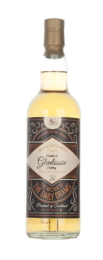 Glenlossie 24 años 1992 - El néctar del whisky escocés de malta única Daily Drams | 700ML