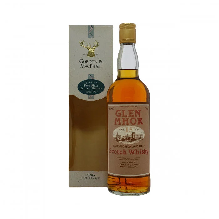 Glen Mhor 15 Year Old Gordon & MacPhail Old Rare Old Highland Malt Scotch Whisky - Whiskey