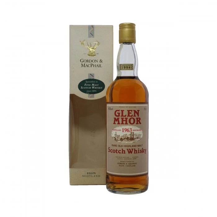Glen Mhor 1963 Gordon and MacPhail Single Malt Scotch Whisky - Whiskey