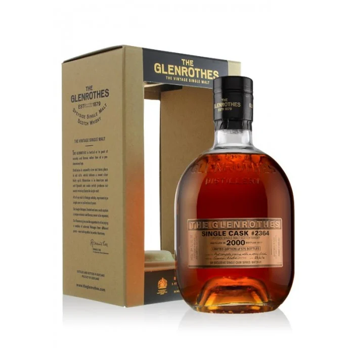 Glenrothes 2000 Single Sherry Cask #2364 Bottled 2017 Speyside Single Malt Scotch Whisky - Whiskey