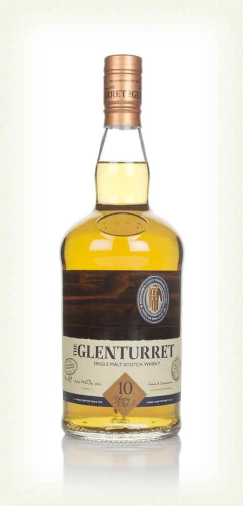Glenturret 10 Year Old Single Malt Scotch Whisky | 700ML - Whiskey