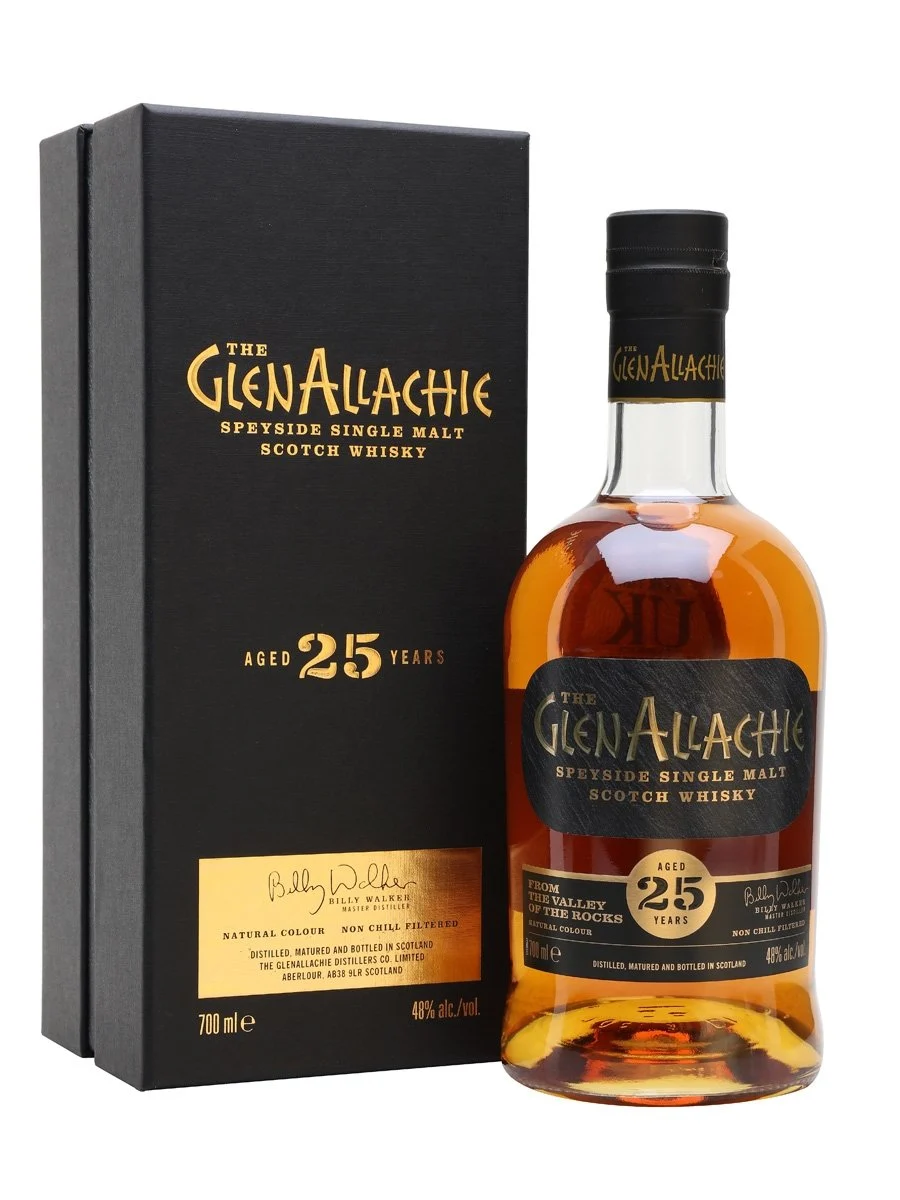 Glenallachie 25 Year Old Speyside Single Malt Scotch Whisky | 700ML - Whiskey