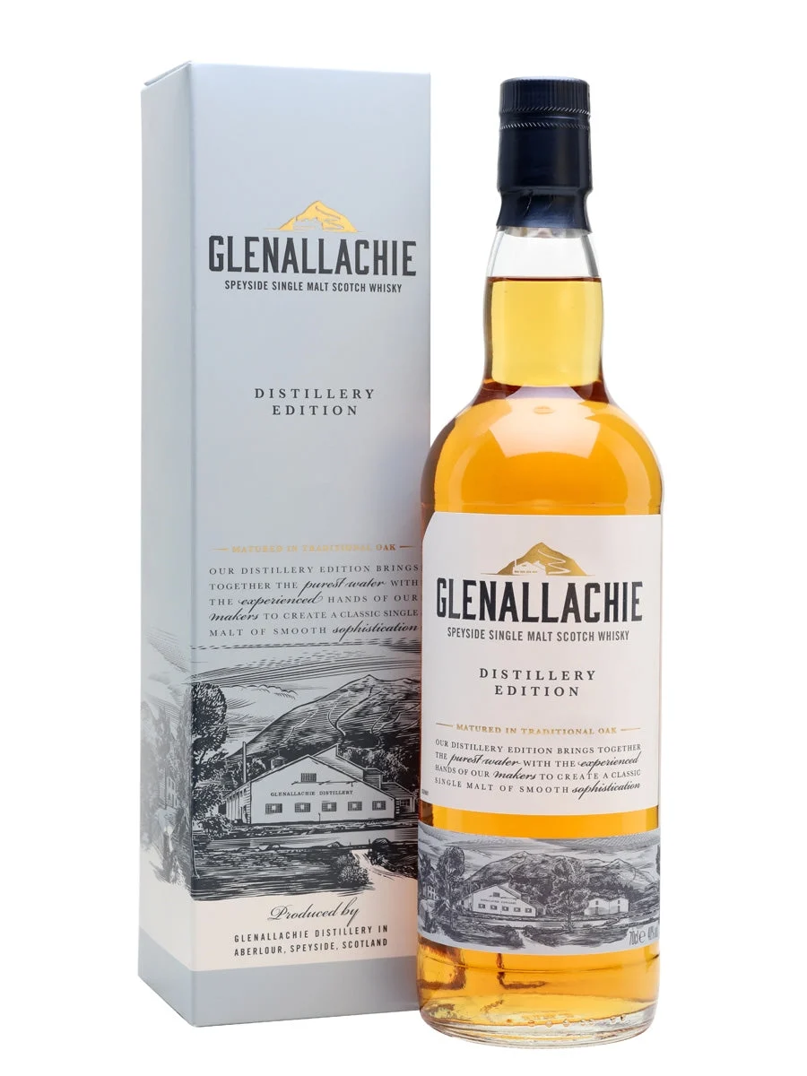 Glenallachie Distillery Edition Speyside Single Malt Scotch Whisky | 700ML - Whiskey