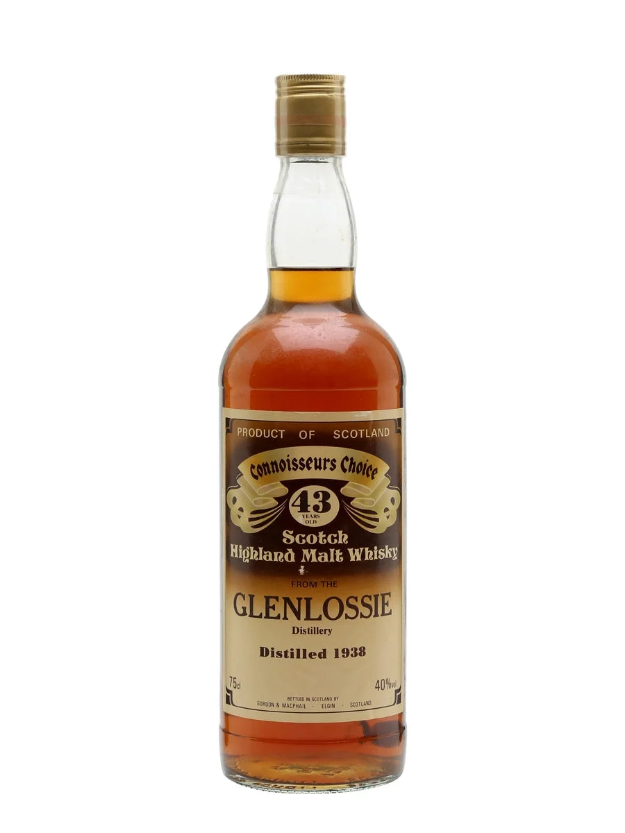 Glenlossie 1938 43 Year Old Connoisseurs Choice Speyside Single Malt Scotch Whisky - Whiskey