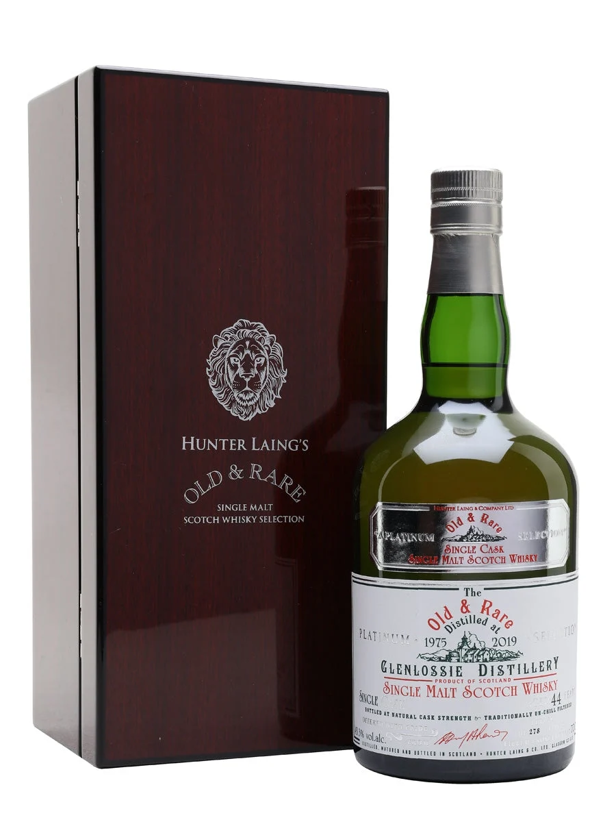 Glenlossie 1975 44 Year Old Old & Rare Speyside Single Malt Scotch Whisky | 700ML - Whiskey