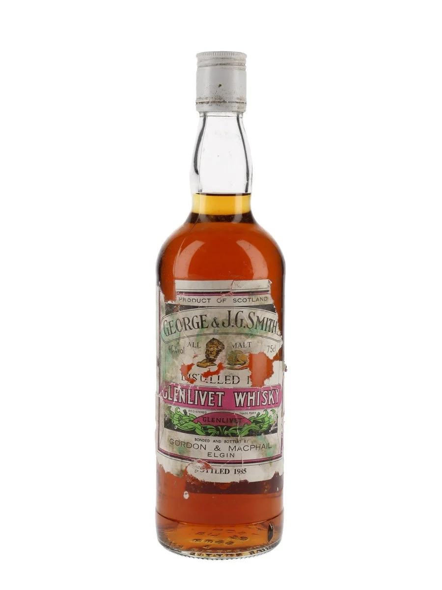 Glenlivet 1956 Bot.1985 Bottled Gordon & Macphail Speyside Single Malt Scotch Whisky - Whiskey