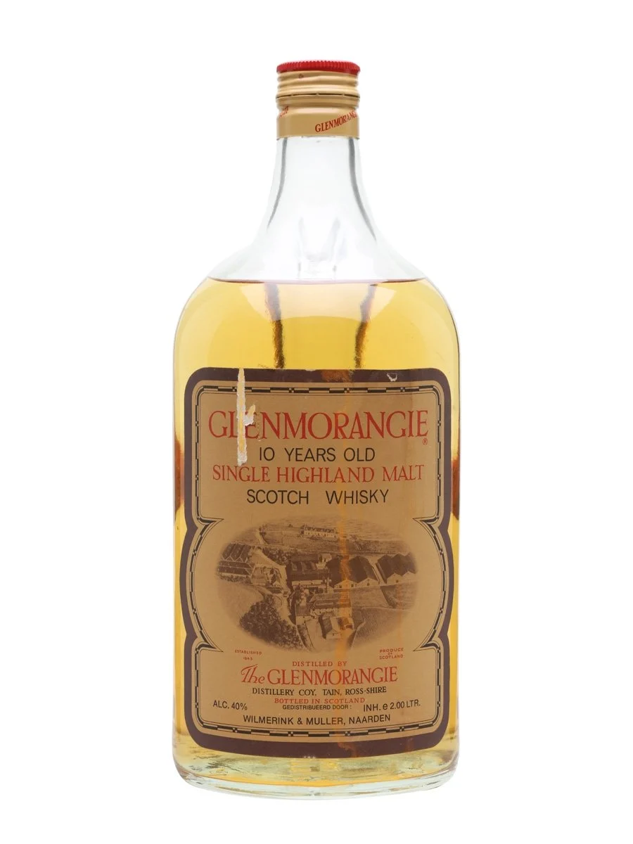 Glenmorangie Bot de 10 años. Whisky escocés de pura malta Highland de los años 80 | 2L