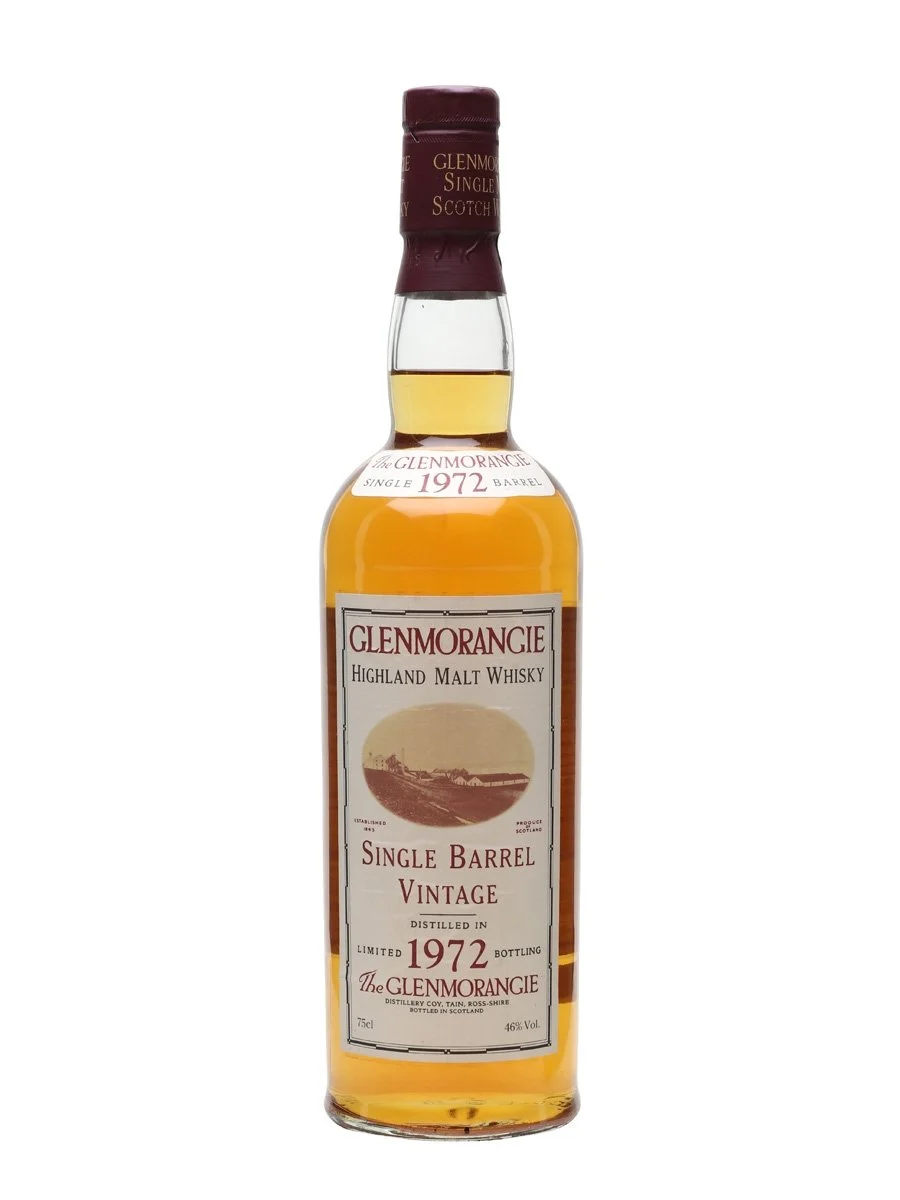 Glenmorangie 1972 Bot.1994 Cask #1645 Highland Single Malt Scotch Whisky - Whiskey