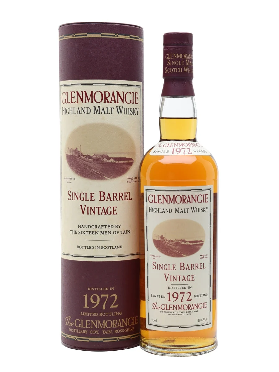 Glenmorangie 1972 Bot.1994 Cask #936 Highland Single Malt Scotch Whisky - Whiskey