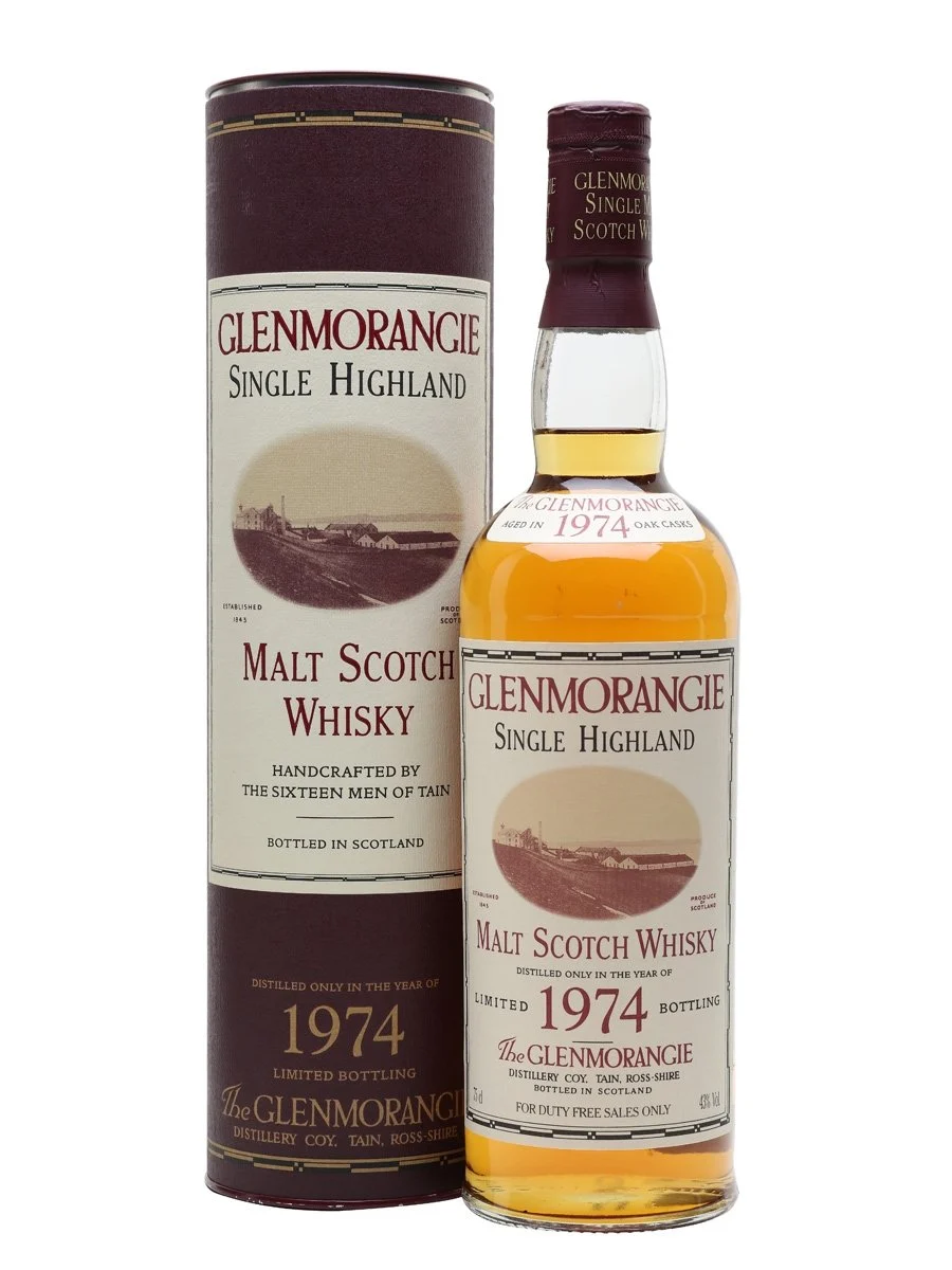 Glenmorangie 1974 Bot.1995 Highland Single Malt Scotch Whisky - Whiskey