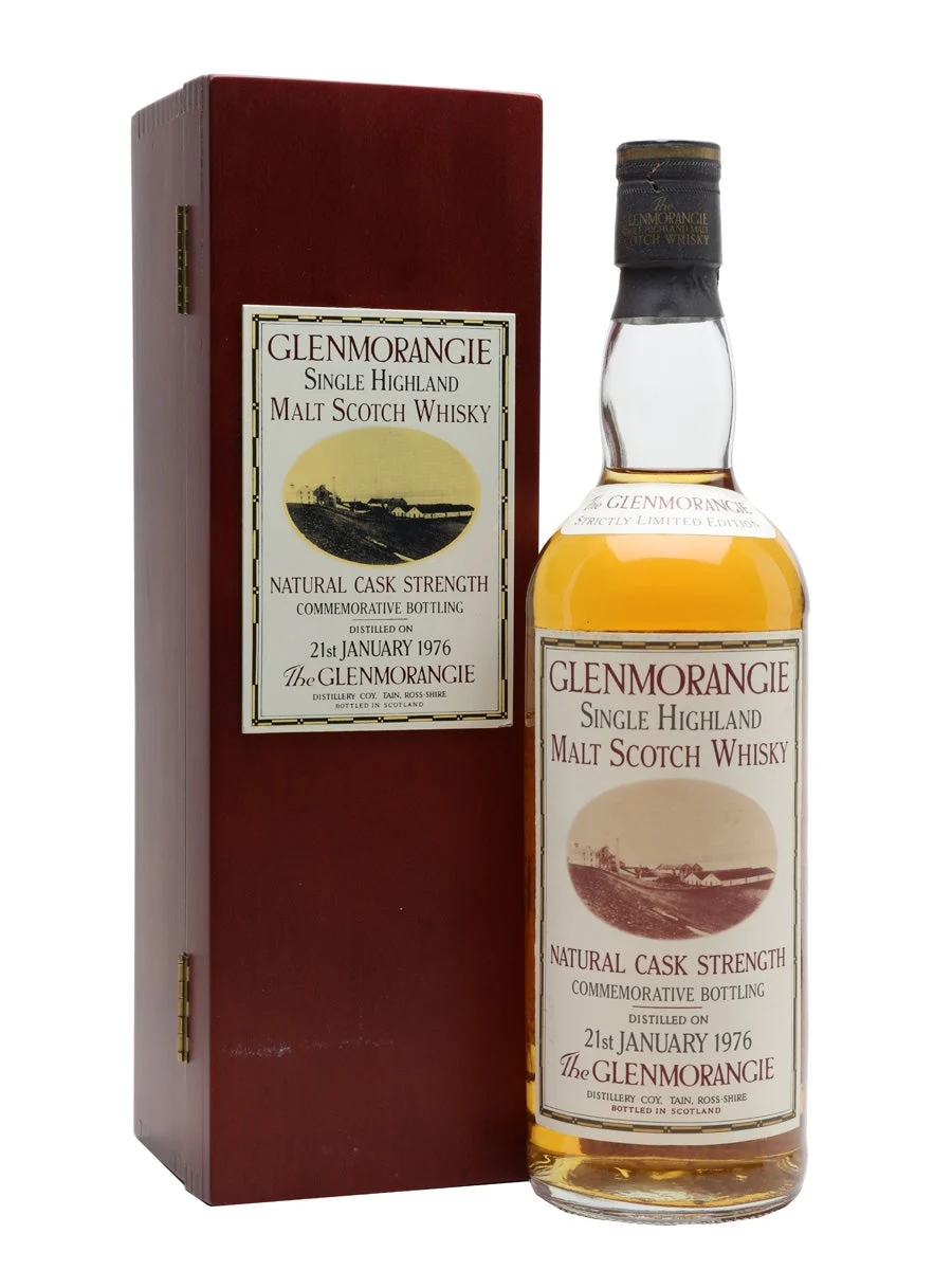 Glenmorangie 1976 Concorde Bottling Highland Single Malt Scotch Whisky - Whiskey