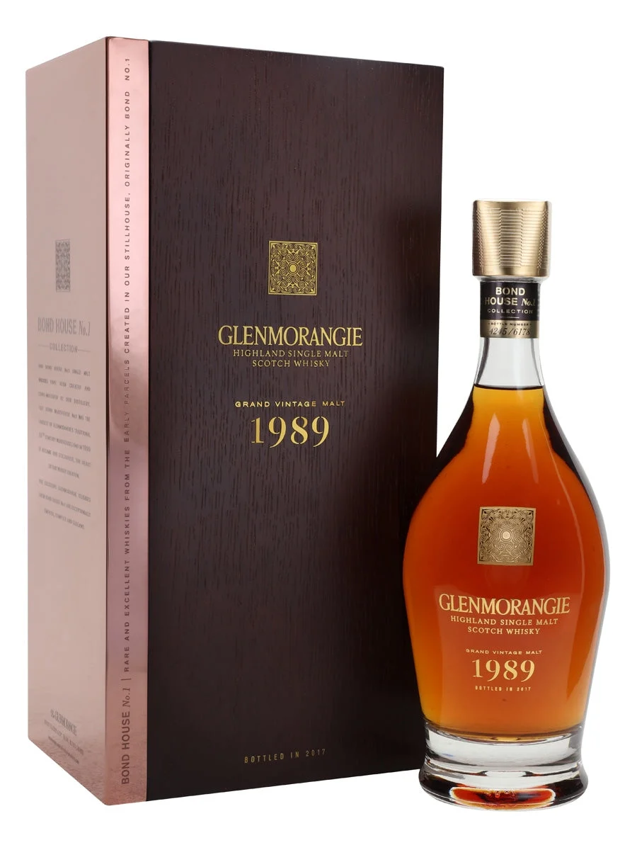 Glenmorangie Grand Vintage Malt 1989 Whisky escocés de malta única de las Tierras Altas