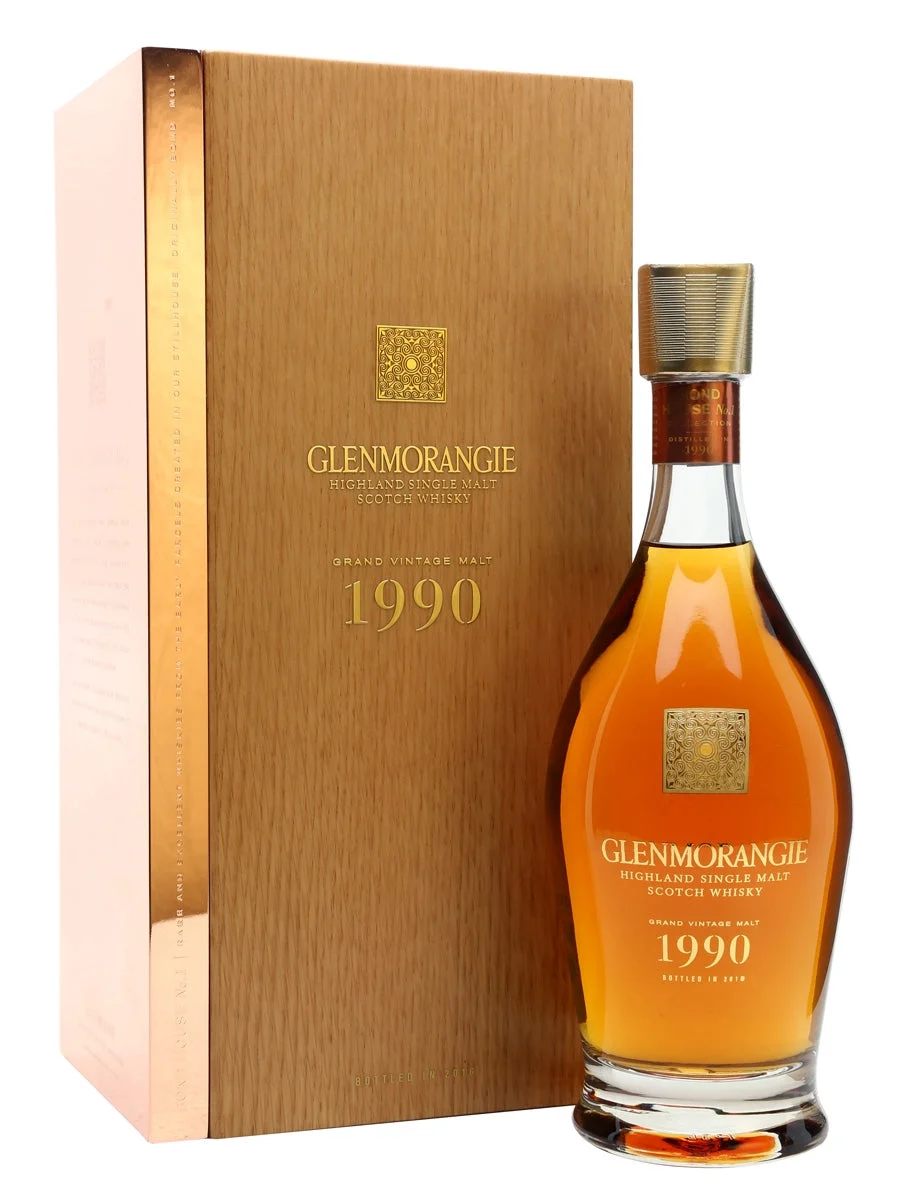 Glenmorangie Grand Vintage Malt 1990 Whisky escocés de malta única de las Tierras Altas