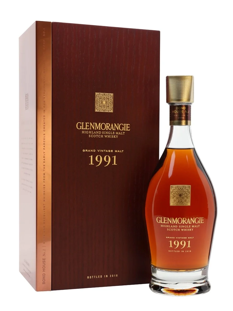 Glenmorangie Grand Vintage 1991 Highland Single Malt Scotch Whisky - Whiskey