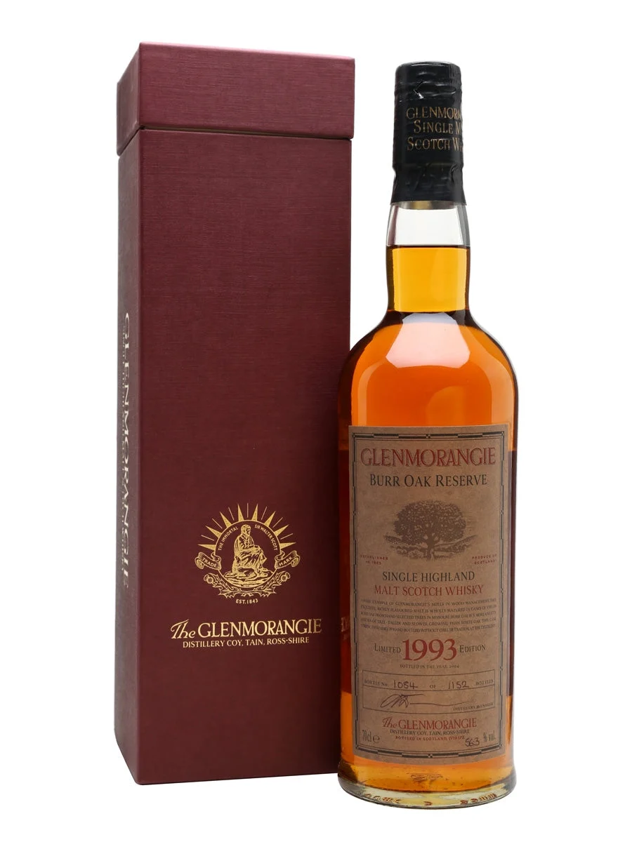 Glenmorangie 1993 Burr Oak Reserve Highland Single Malt Scotch Whisky | 700ML - Whiskey