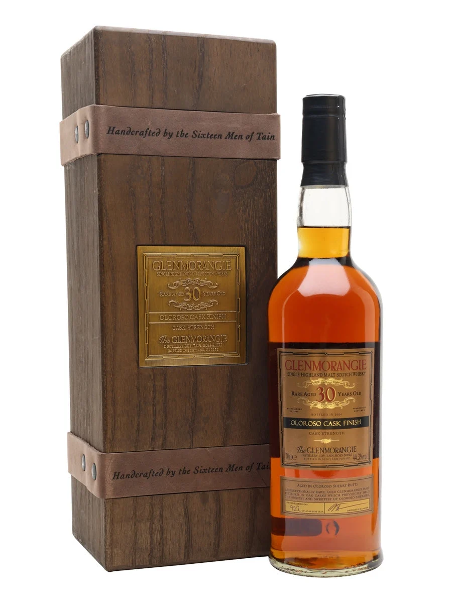 Glenmorangie 30 Year Old Oloroso Sherry Finish Highland Single Malt Scotch Whisky | 700ML - Whiskey