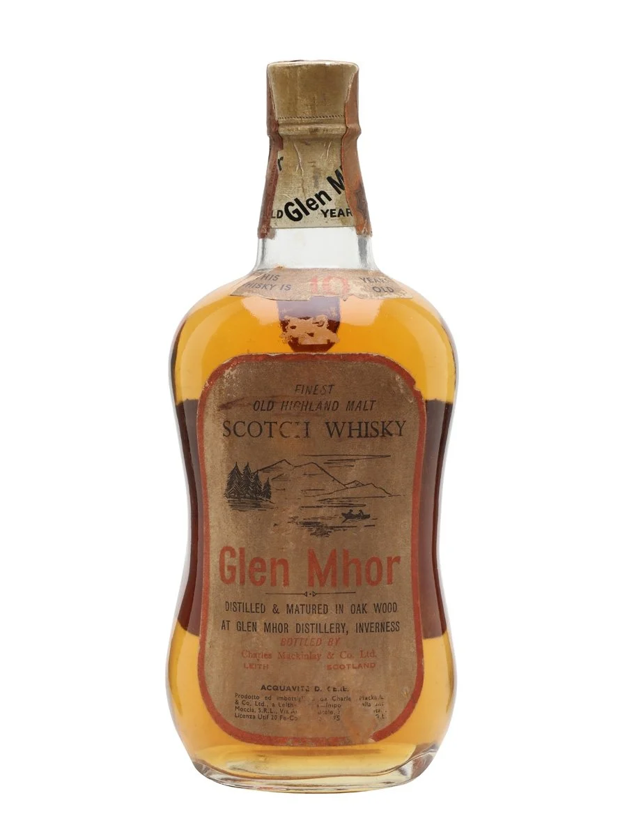 Glen Mhor 10 Year Old Bot.1970s Highland Single Malt Scotch Whisky - Whiskey