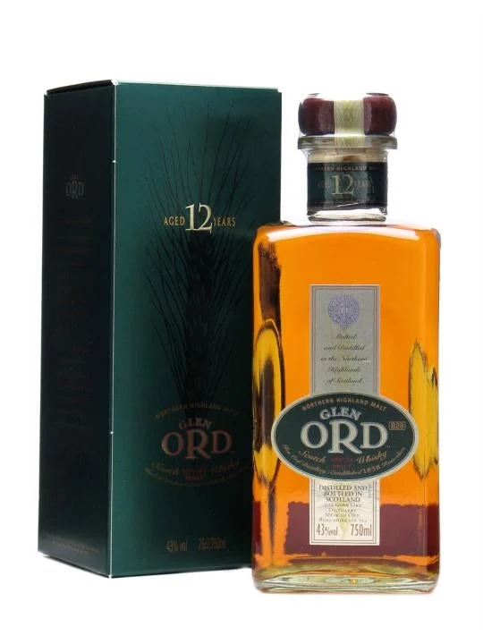 Glen Ord 12 Year Old Highland Single Malt Scotch Whisky - Whiskey
