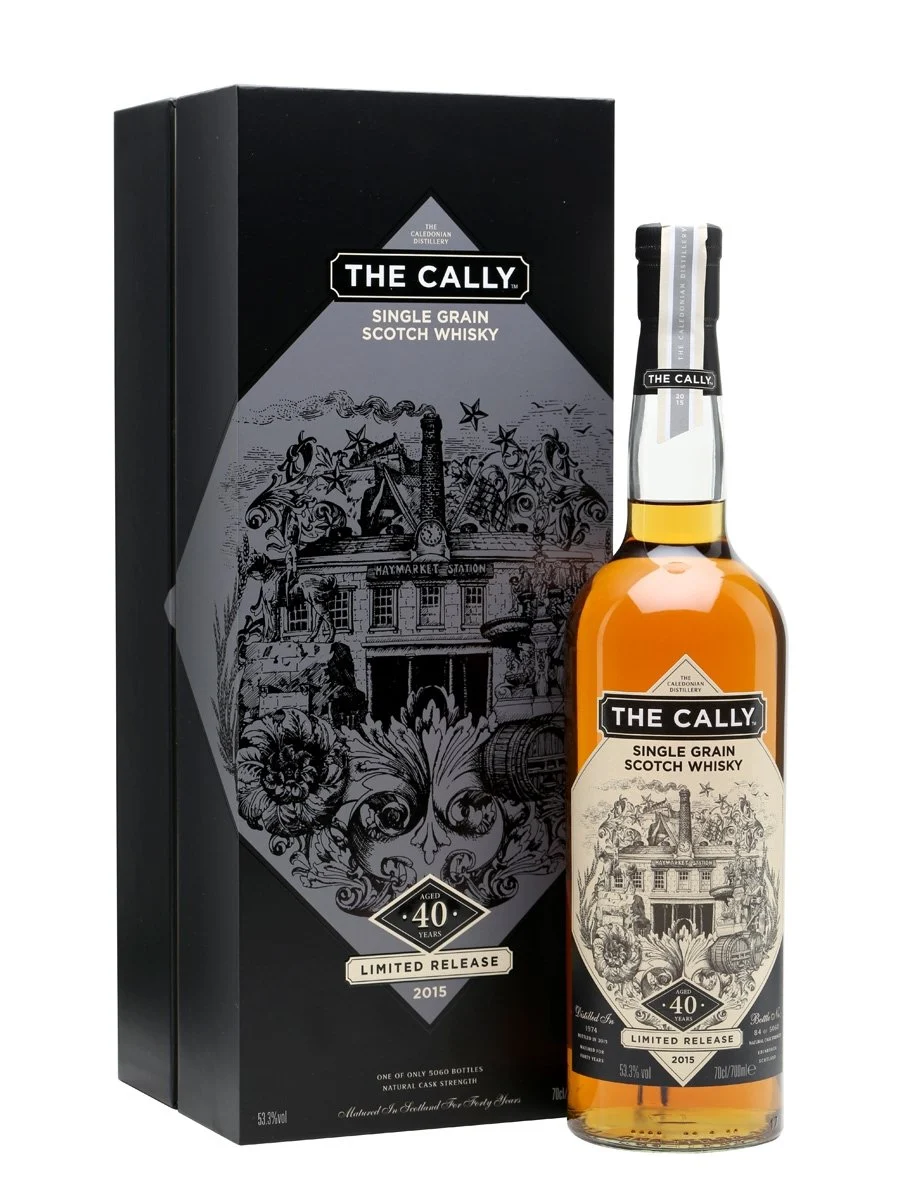 Caledonian 'The Cally' 1974 40 Year Old Special Releases Single Grain Scotch Whisky | 700ML - Whiskey