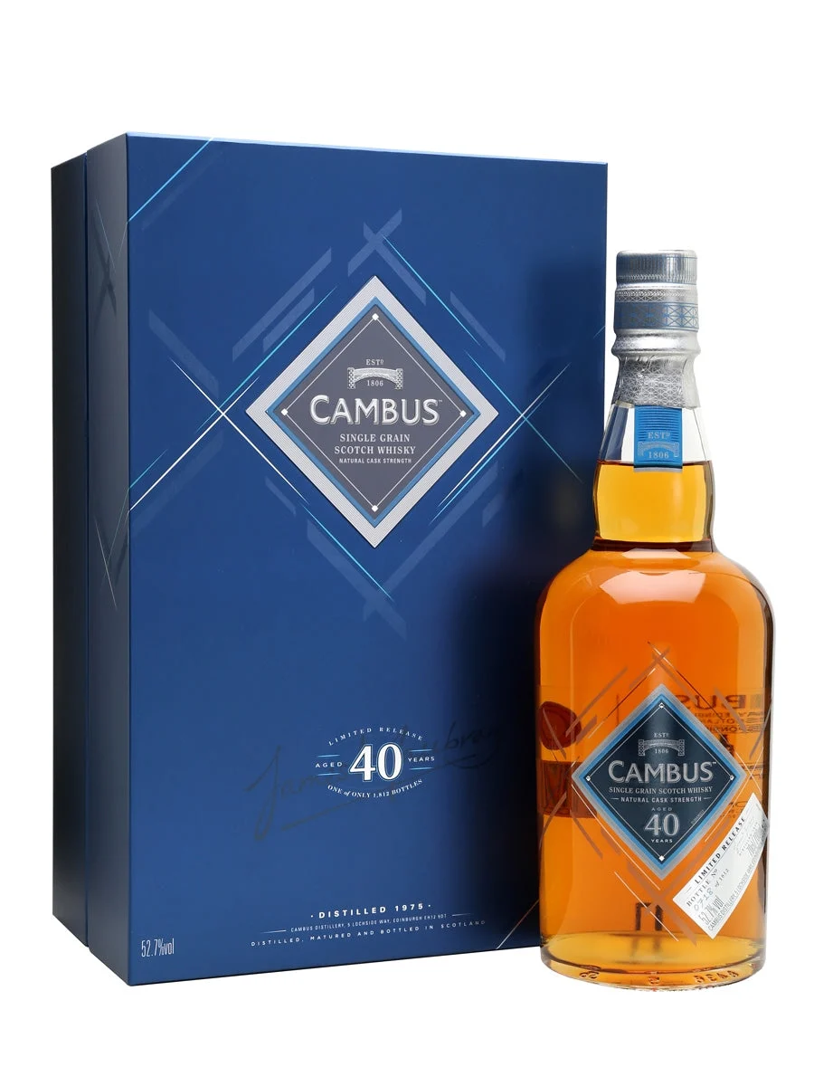 Cambus 1975 40 Year Old Special Releases 2016 Lowland Single Grain Scotch Whisky | 700ML - Whiskey