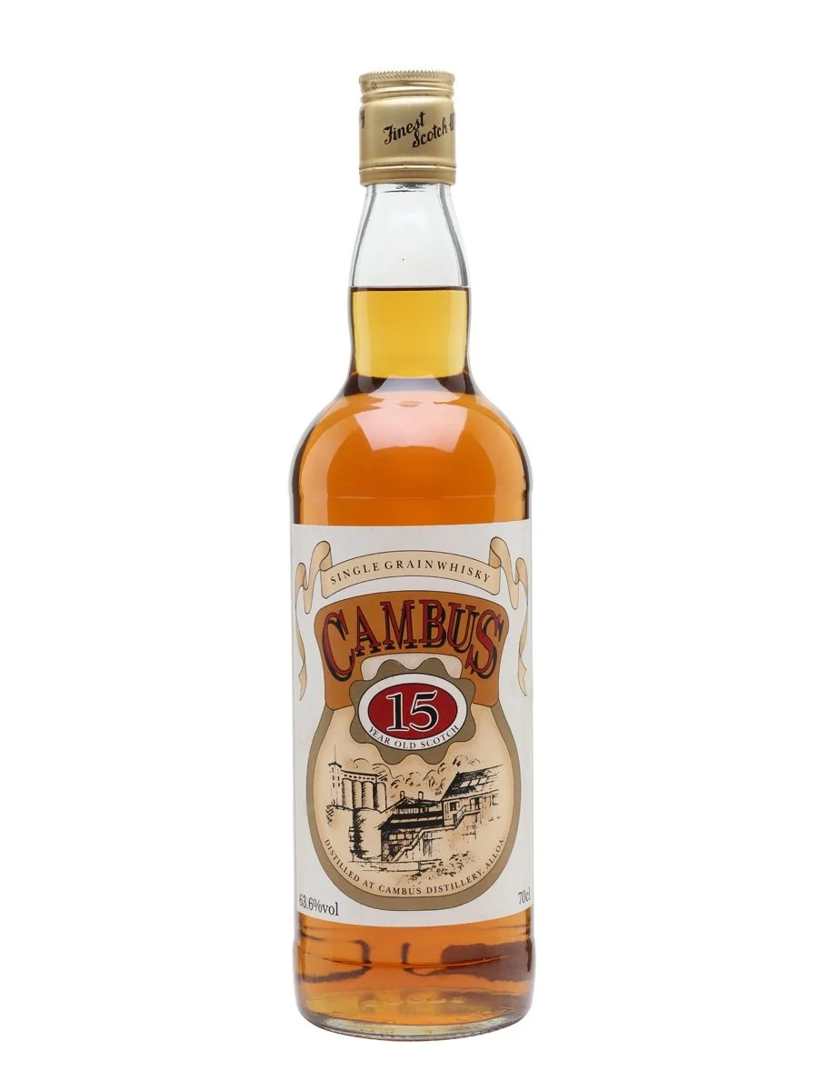 Cambus 15 Year Old Single Grain Scotch Whisky | 700ML - Whiskey